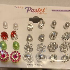 Top & Top Pastel Collection Earrings Set
